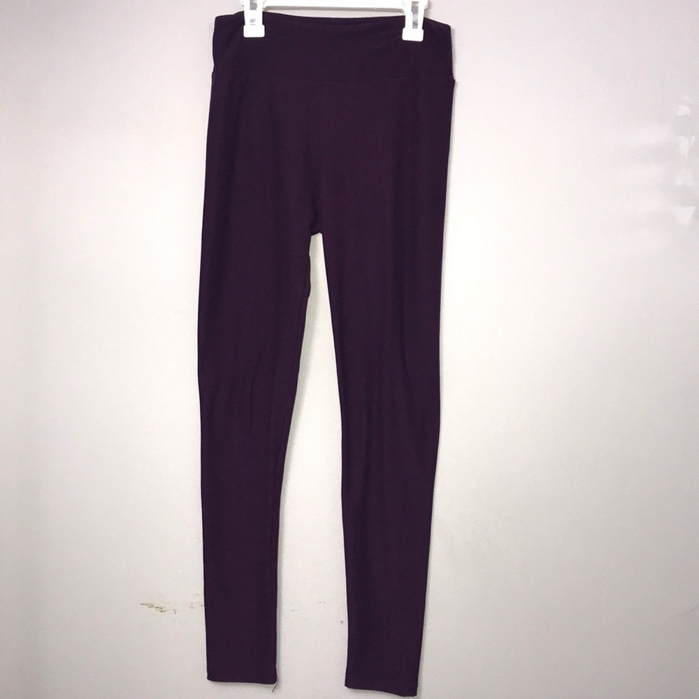 LuLaRoe dark purple leggings